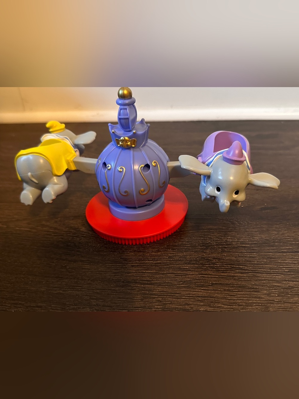 Disney Parks Cinderella Castle 50th Anniversary Playset Dumbo Ride Replacement